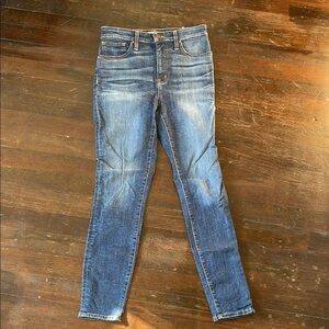 Madewell Curvy High Rise Skinny Jean